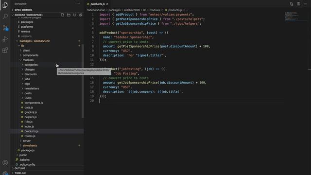 SidebarVulcan Part 2: Client & Modules смотреть онлайн