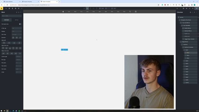 Apple Navigation Bar in WordPress with Bricks Builder + Template смотреть онлайн