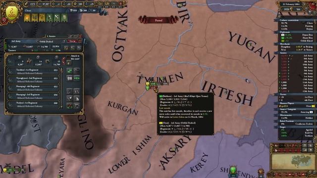 Europa Universalis 4: The Cossacks - FOR THE HORDE! - Ep #29 смотреть онлайн