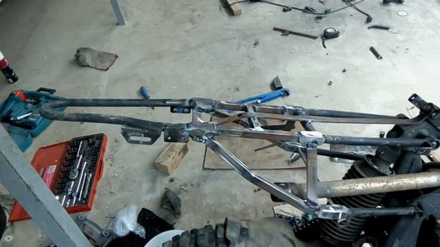 Реконструкция бугеля Motoland XR 125. смотреть онлайн