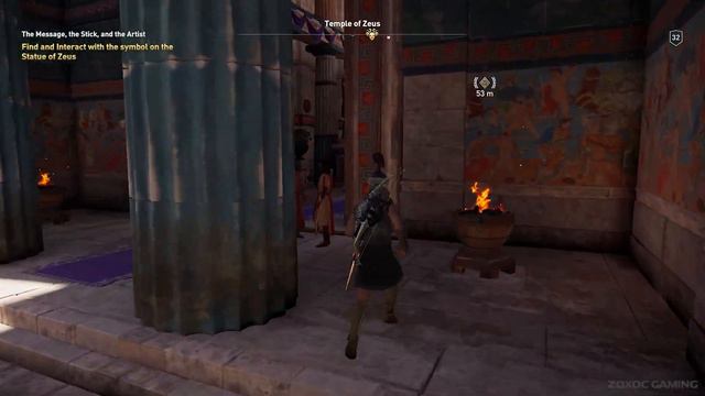 Assassin's Creed Odyssey - Quest: The Message, the Stick, and the Artist смотреть онлайн