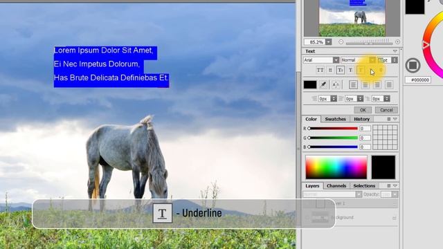 AliveColors: Working with Text смотреть онлайн