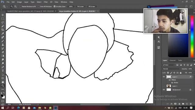 Mengubah foto Anya Geraldine menjadi Anime! (Photoshop) смотреть онлайн