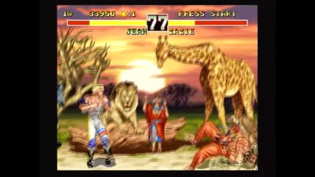 Fighters History Dynamite Sega Saturn Import Gameplay смотреть онлайн