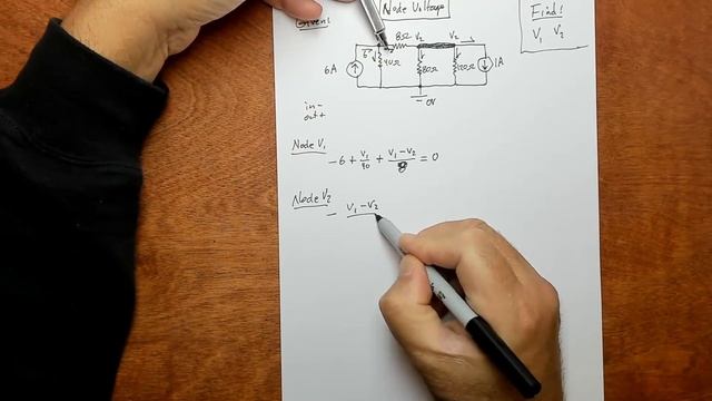 Chapter 4 Problem 2 - Another Node Voltage смотреть онлайн