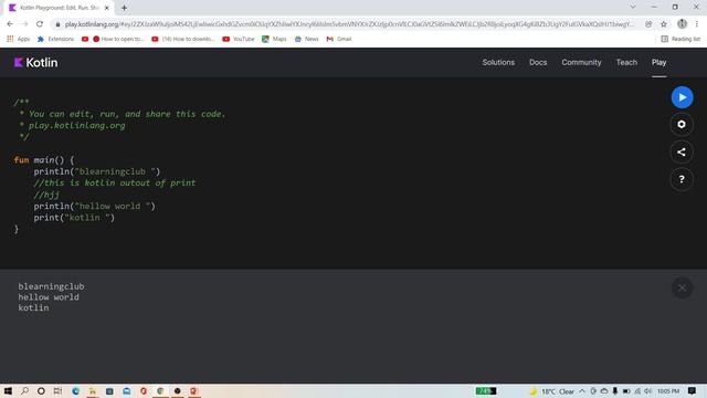 Kotlin Tutorial: Kotlin Comments смотреть онлайн