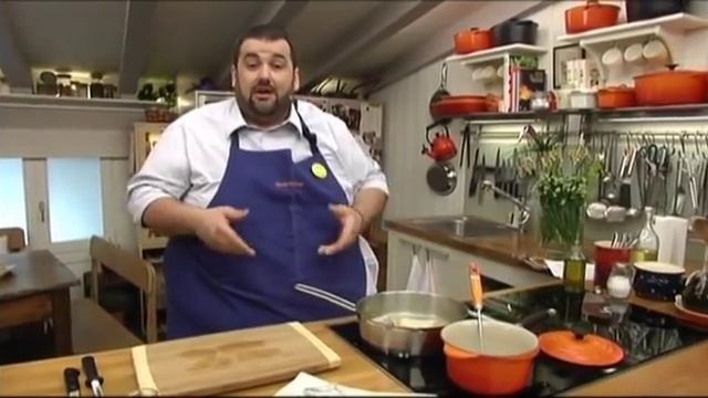 ROBINFOOD / Merluza en salsa verde con almejas y kokotxas смотреть онлайн