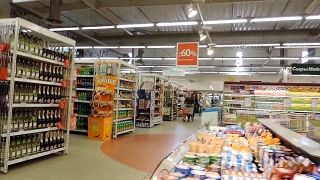 Калининград Königsberg Супер-маркет Виктория на улице Девятого Апреля смотреть онлайн