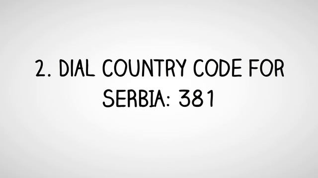 Serbia Dialing Code - Serb Country Code - Telephone Area Codes in Serbia смотреть онлайн