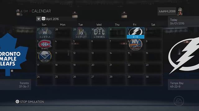 NHL 15 GM Mode (PS4) Toronto Maple Leafs Ep 16- Playoff Push смотреть онлайн