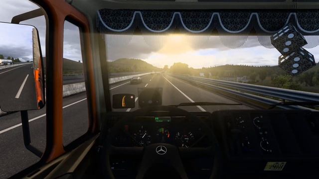 [ ETS2 1.46 ] Mercedes-Benz SK by XBS | Bari-Cassino | ETS2 Mods смотреть онлайн
