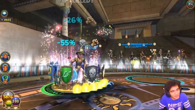 Wizard101 Cosmic (140) Death PvP: MINION Scion Made Her GIVE UP?! смотреть онлайн