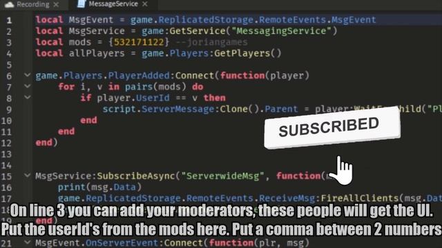 HOW TO MAKE GLOBAL MESSAGE!!! Roblox Studio смотреть онлайн