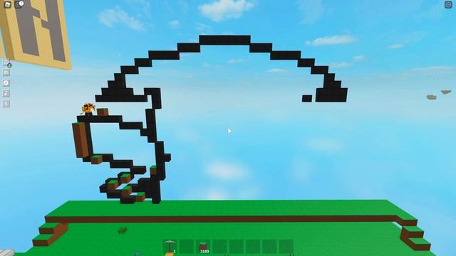 How To Build "PIKACHU" In Sky Block Roblox! смотреть онлайн