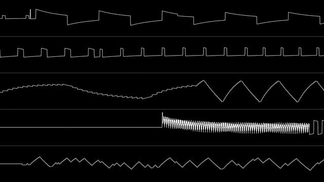 Kulor - "Space Disko" (NES) [Oscilloscope View смотреть онлайн