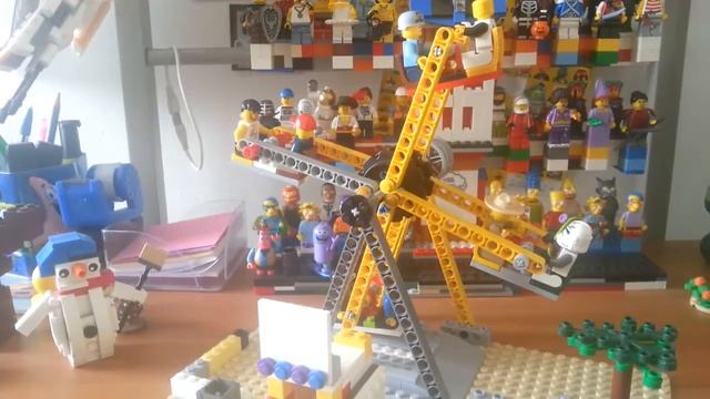 лего самоделки Карусель смотреть онлайн