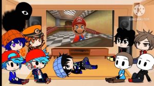 Fandoms & Youtubers React To Mario Reacts To Nintendo Memes 8