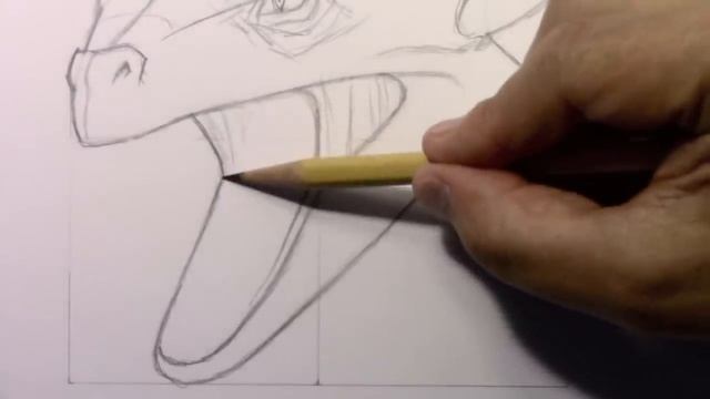 How to Draw a Dragon's Head: Narrated Tutorial смотреть онлайн