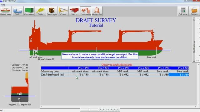 LOCOPIAS Module - Draft Survey