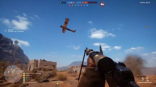 Battlefield 1 BETA TEST i5 4690 GTX 970 G1 GAMING Vsync on смотреть онлайн