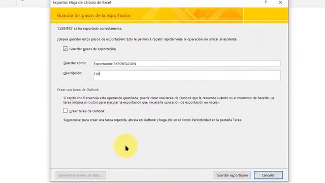 EXPORTAR DATOS de ACCESS a EXCEL- TABLAS DE DATOS смотреть онлайн