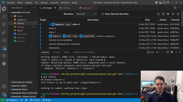 Cherry Pick (pegando commits específicos) | Git Essencial - 14 смотреть онлайн