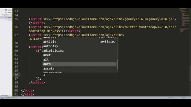 Responsive Testimonial Carousel using Bootstrap 4 & Owl Carousel 2 смотреть онлайн