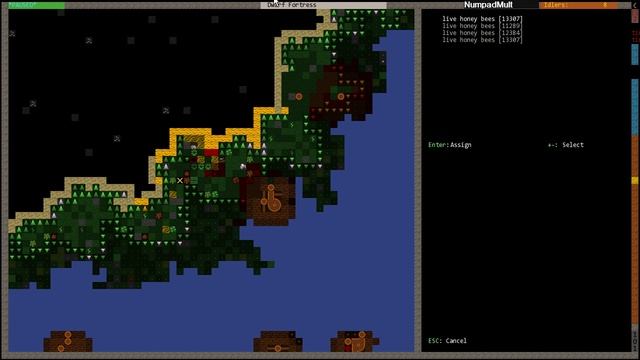 Dwarf Fortress Stream - Bearbaits - 21 смотреть онлайн