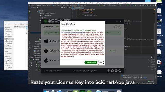SciChart Android v3 Running the Android examples suite смотреть онлайн