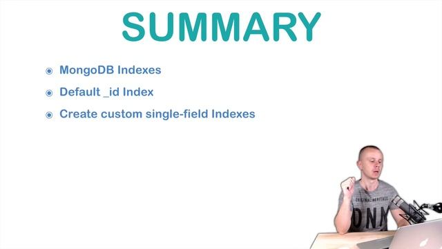 19 MongoDB Indexing Summary смотреть онлайн