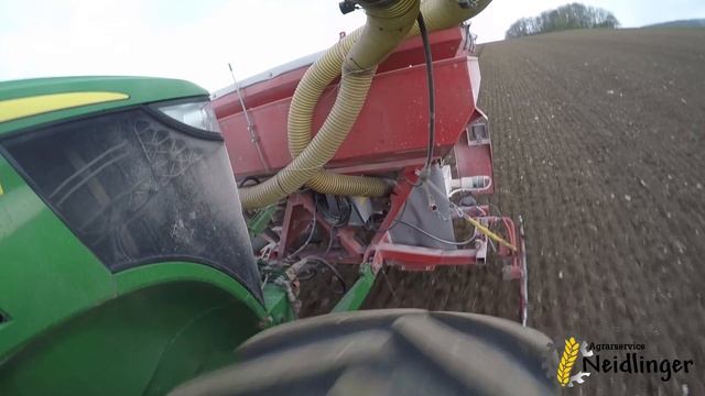 Maissäen 2016 - John Deere 7280R, Kverneland Optima HD e-Drive смотреть онлайн