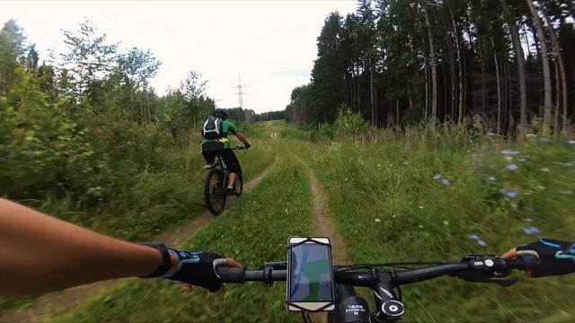 Здорово прокатились на великах / Хорошие приключения на покатушке / Мерида /21.07.2018/ МТБ смотреть онлайн