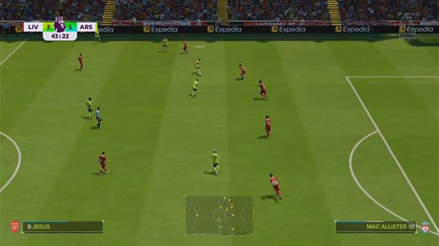 EA Sports FC 24 Liverpool | Arsenal - Nintendo Switch Gameplay смотреть онлайн
