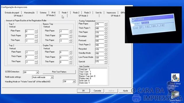 Ricoh SP 3710 DN - Factory Default - Como Restaurar Configurações смотреть онлайн