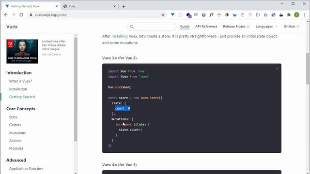 Tutorial Dasar Vuex Indonesia #4 - Vuex Store смотреть онлайн