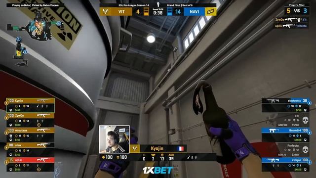 Happy birthday Dad - Na'Vi vs Vitality - ESL Pro League Season 14 GRAND FINAL - Official Highlights смотреть онлайн