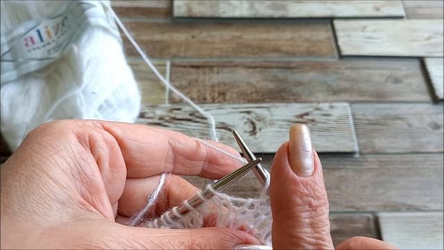 КРАСИВАЯ КРУПНАЯ СЕТКА С "КАПЕЛЬКОЙ" СПИЦАМИ ДЛЯ АНГОРКИ ХЛОПКА ЛЬНА смотреть онлайн