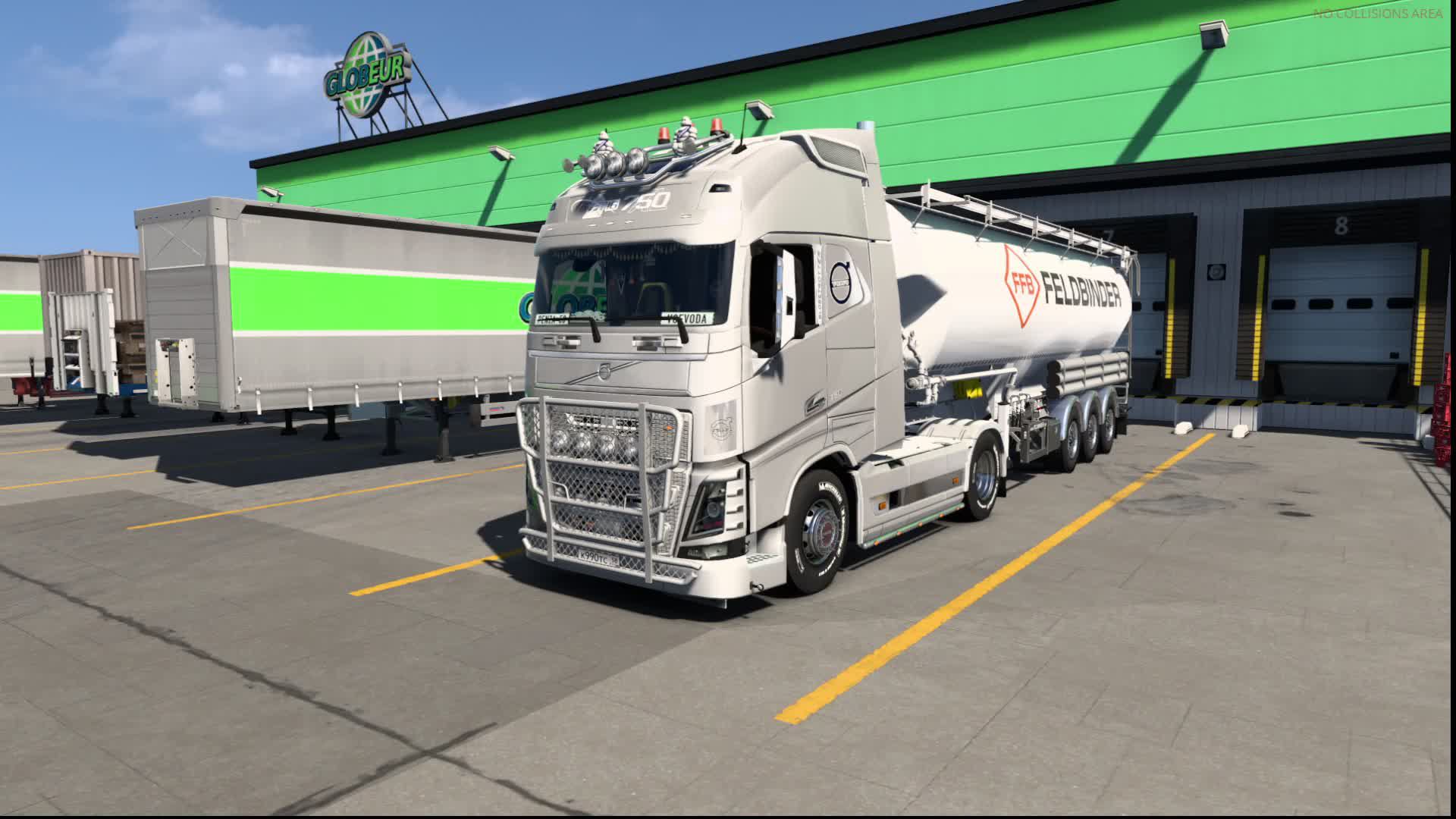 ETS2 Катаем под музыку в мультиплеере