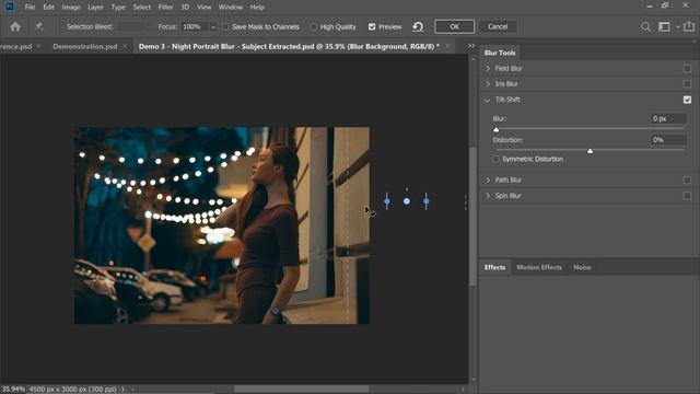 Blur the Background with Perspective in Photoshop! смотреть онлайн