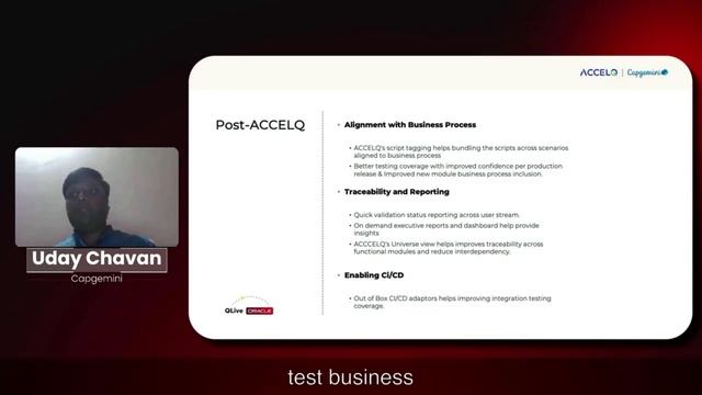 Capgemini’s Journey towards accelerating Oracle Test Automation смотреть онлайн