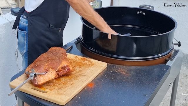 Сочная и нежная баранья нога на гриле смотреть онлайн