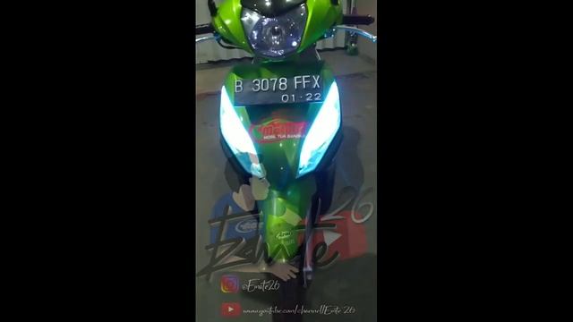 Pasang lampu LED Alis DRL Running di Honda Spacy FI смотреть онлайн