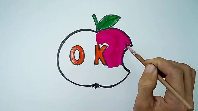 Rasm chizish Ayfon rasmini chizish| Сурет салуды үйрену |как нарисовать логотип Apple смотреть онлайн