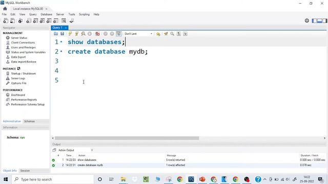 How to Create /Drop DB in MySQL Workbench смотреть онлайн