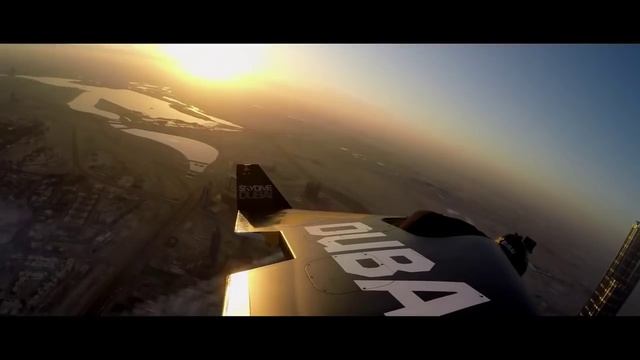 Полет на реактивном ранце над Дубаем