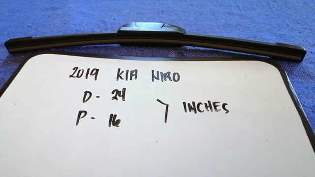 ? ? 2019 Kia Niro Wiper Blade Replacement Size ? смотреть онлайн