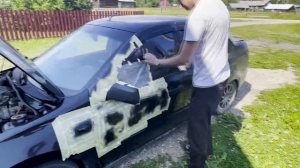 Устранение ржавчины и покраска авто баллончиком. Инструкция: "как делать не надо"