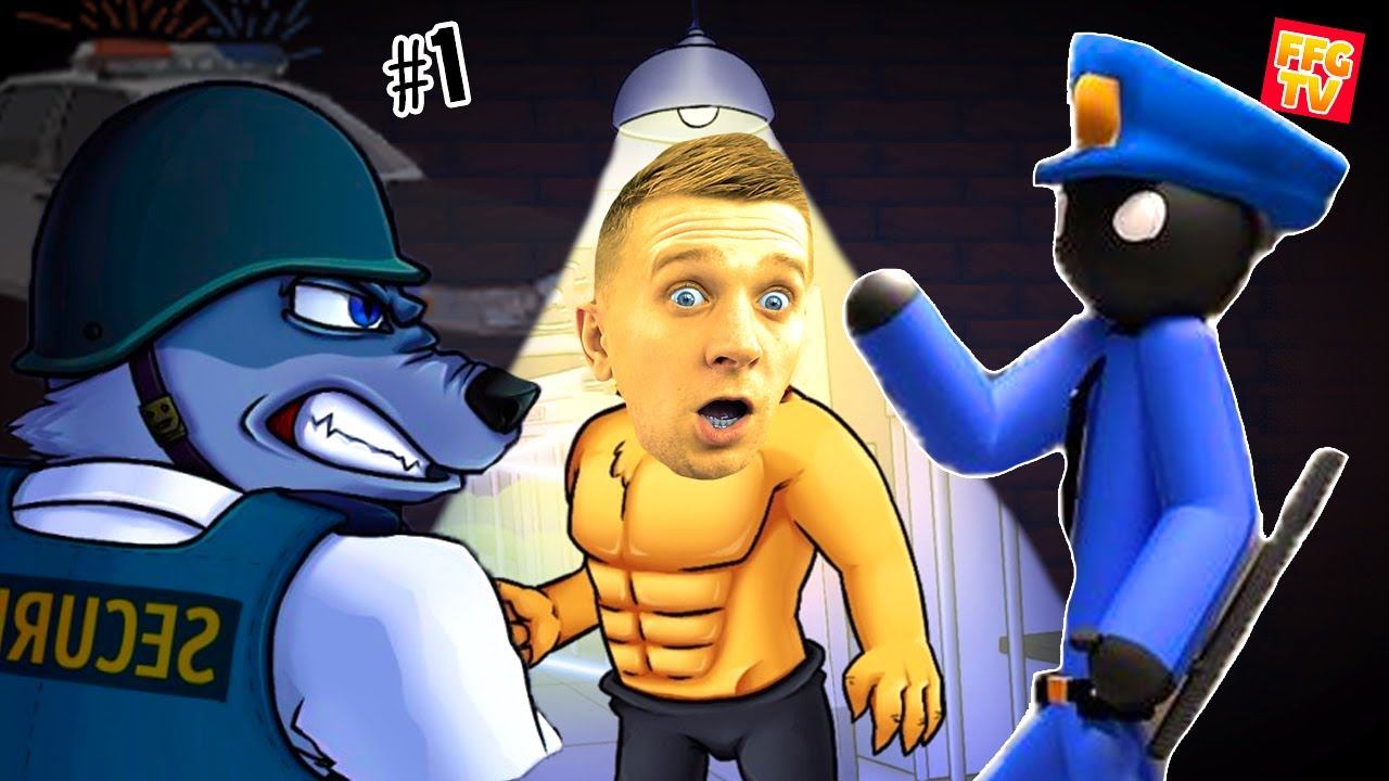 Как СБЕЖАТЬ от ОХРАНИКА из ТЮРЬМЫ #1 В Игре One Escape смотреть онлайн