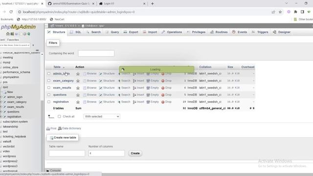 Examination Quiz System in PHP MySQL смотреть онлайн
