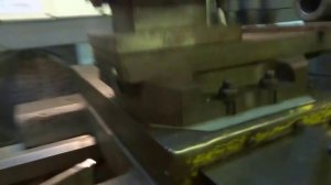 Установка отрезного  резца.